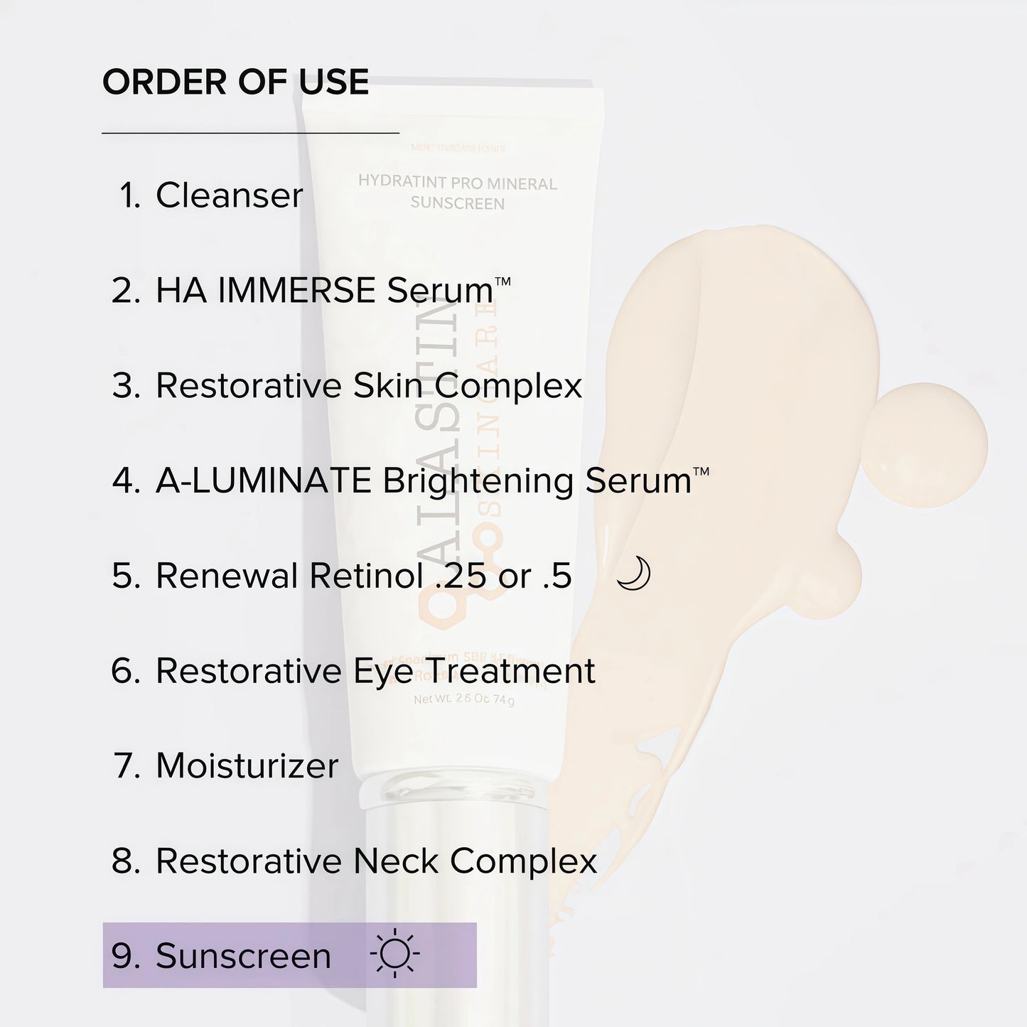 ALASTIN Skincare HydraTint Pro Mineral Tinted Sunscreen SPF 36 (3.2 oz) | 2-in-1 Daily Sunblock Moisturizer for Ultimate Protection and an Even Glow on Face & Neck, Fragrance-Free, Water Resistant