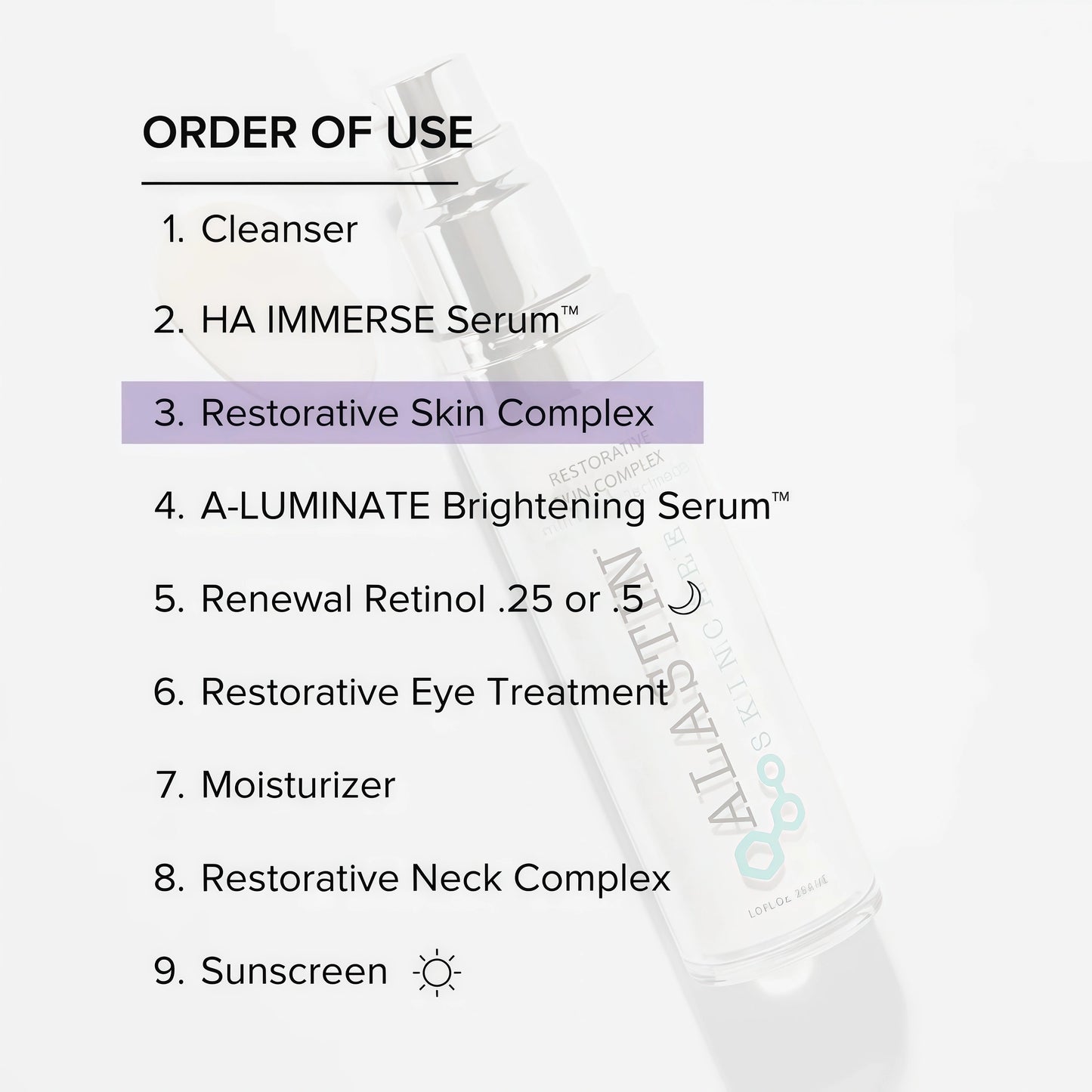 ALASTIN Skincare Restorative Skin Complex Anti-Aging Peptide Serum (1 oz) | Multi-Tasking Face Serum with Magnolol Targets Skin Texture & Tone, Helps Increase Volume, Hydration and Elasticity